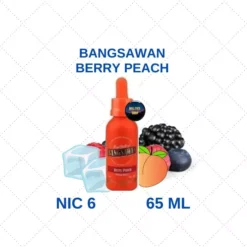 Bangsawan berry peach freebase น้ำยาฟรีเบส