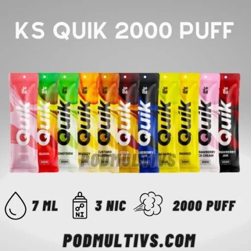 KS quik 2000 puffs