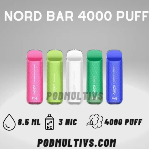Smok nord bar 4000 puffs