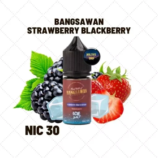 Bangsawan strawberry blackberry saltnic น้ำยาซอลนิค