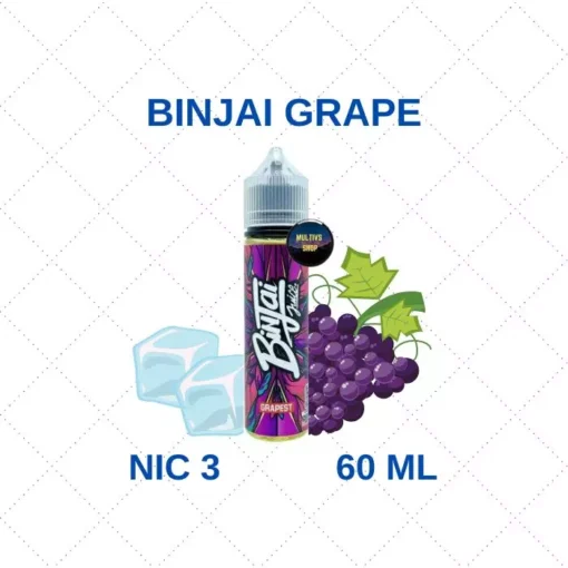 Binjai grape freebase น้ำยาฟรีเบส
