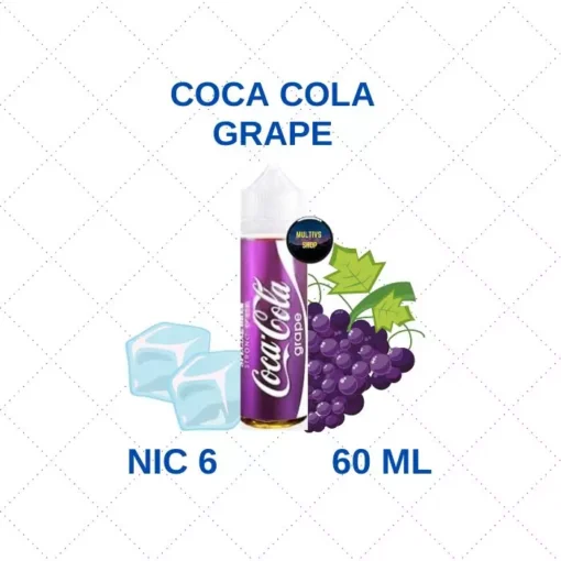 Coca cola grape freebase น้ำยาฟรีเบส
