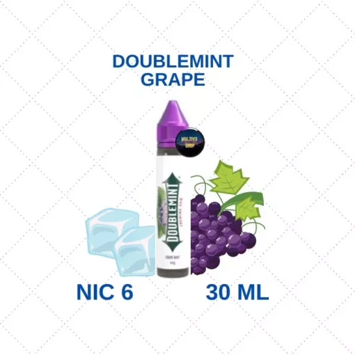 Doublemint grape freebase น้ำยาฟรีเบส