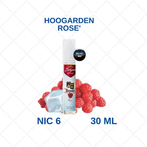 Hoogarden ROSE freebase น้ำยาฟรีเบส