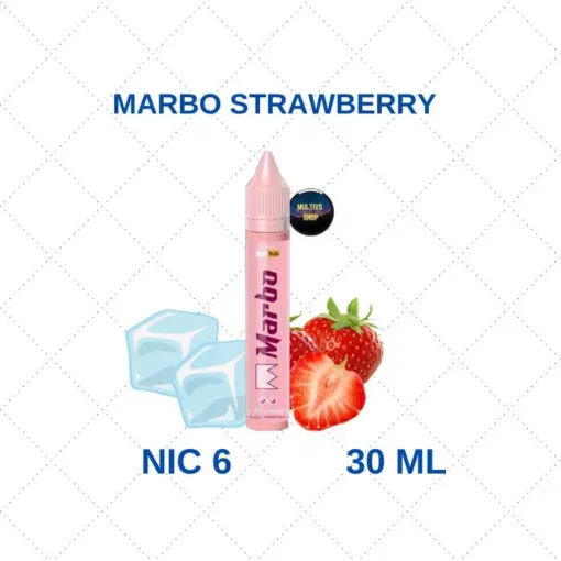 Marbo strawberry freebase น้ำยาฟรีเบส
