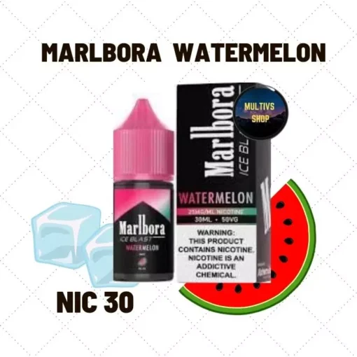 Marlbora watermelon saltnic น้ำยาซอลนิค