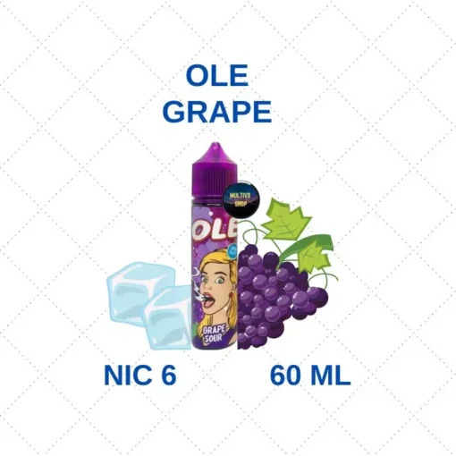 Ole grape freebase น้ำยาฟรีเบส