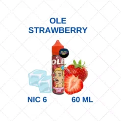 Ole strawberry freebase น้ำยาฟรีเบส