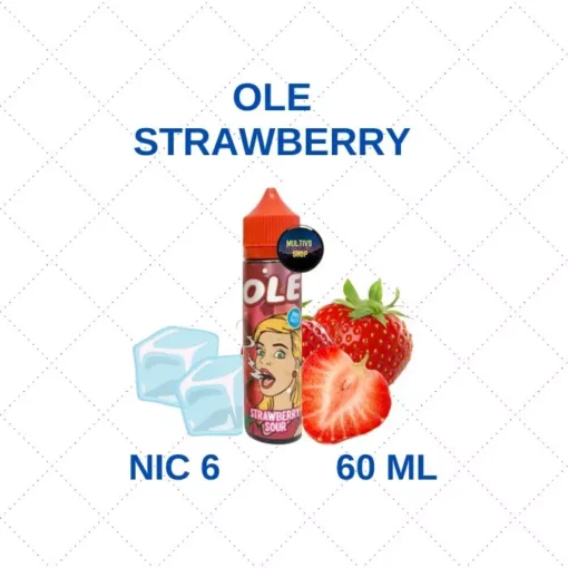 Ole strawberry freebase น้ำยาฟรีเบส