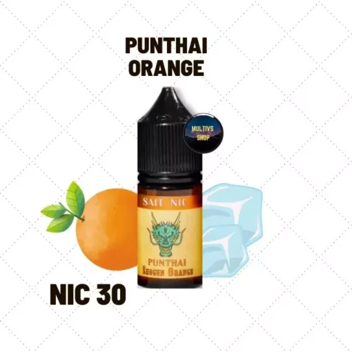 Punthai orange saltnic น้ำยาซอลนิค