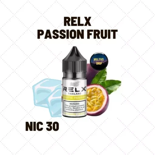 Relx passion fruit saltnic น้ำยาซอลนิค