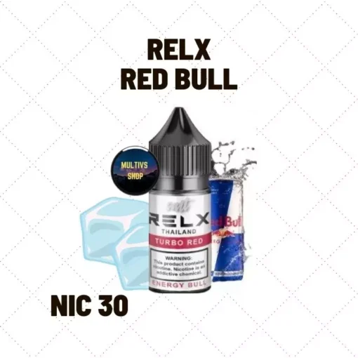 Relx red bull saltnic น้ำยาซอลนิค