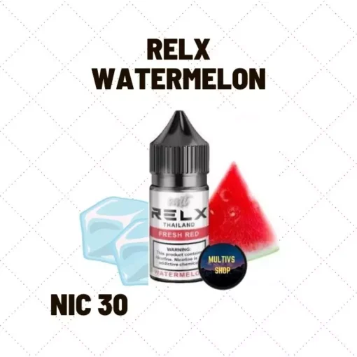 Relx watermelon saltnic น้ำยาซอลนิค