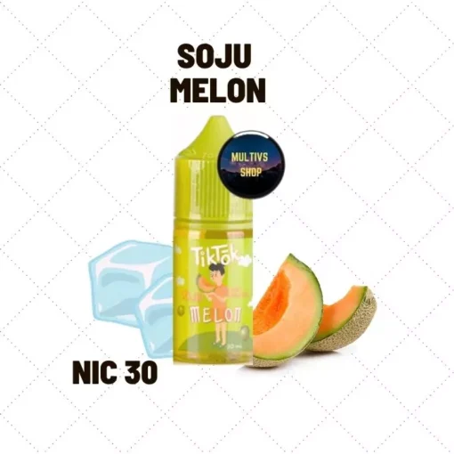 SOJU melon saltnic น้ำยาซอลนิค