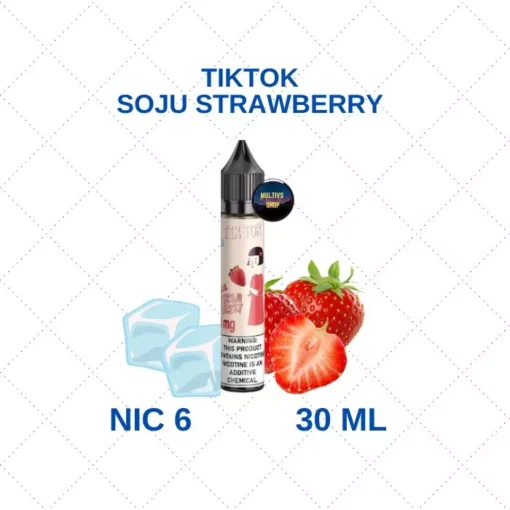 Tiktok soju strawberry freebase น้ำยาฟรีเบส
