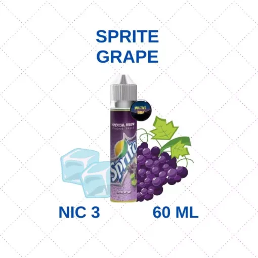 Sprite grape freebase น้ำยาฟรีเบส