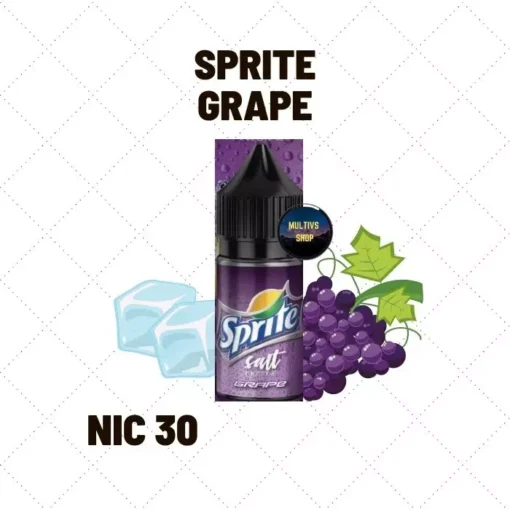 Sprite grape saltnic น้ำยาซอลนิค