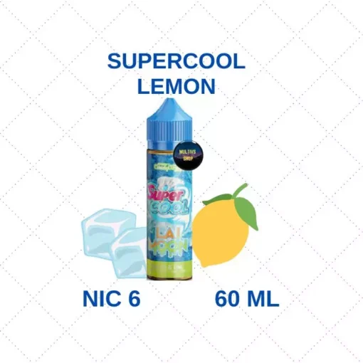 Supercool lemon freebase น้ำยาฟรีเบส
