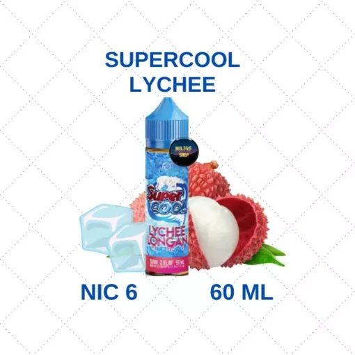 Supercool lychee freebase น้ำยาฟรีเบส