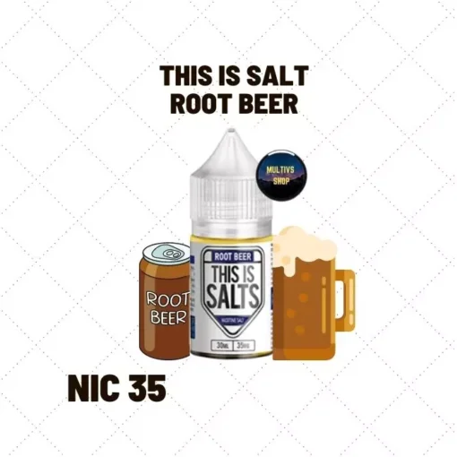 This is salt root beer saltnic น้ำยาซอลนิค