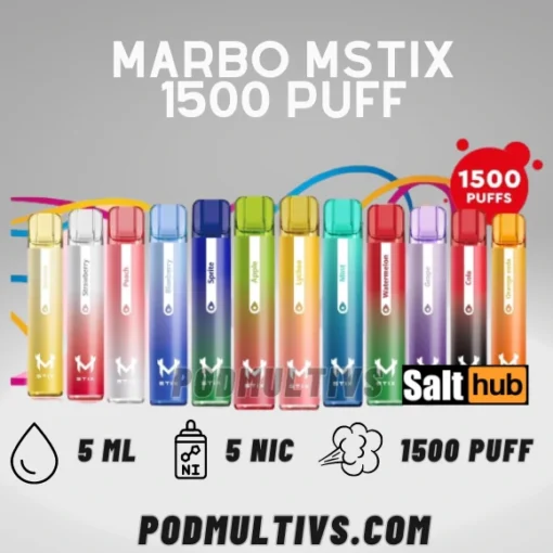 Marbo mstix 1500 puffs