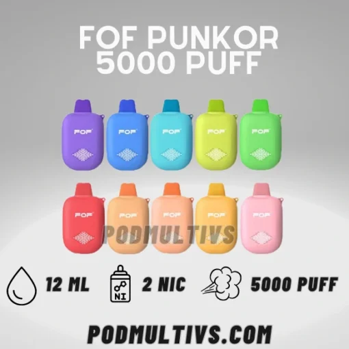 Fof punkor 5000 puffs