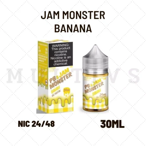 น้ำยา Jam Monster Banana 30ml