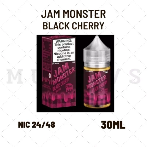 น้ำยา Jam Monster Black cherry 30ml