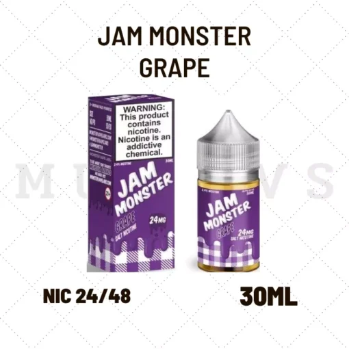 น้ำยา Jam Monster Grape 30ml