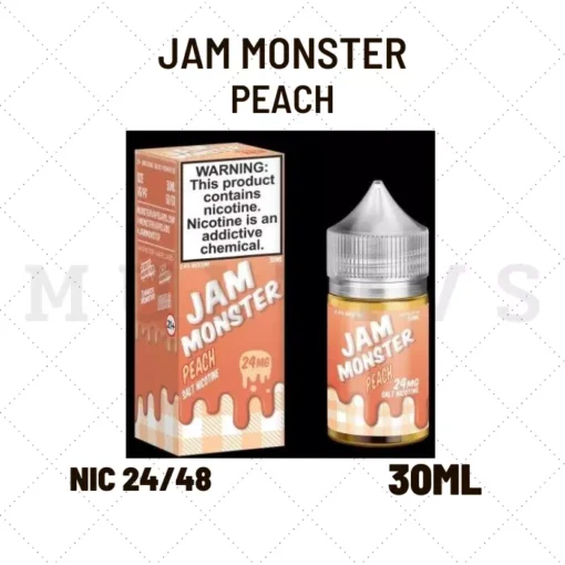 น้ำยา Jam Monster peach 30ml