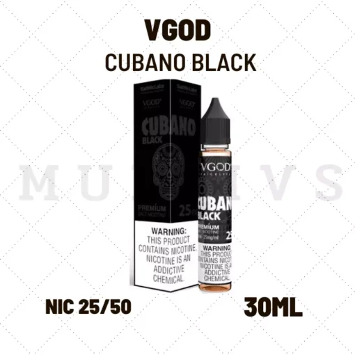 น้ำยา VGOD Cubano black 30 ml