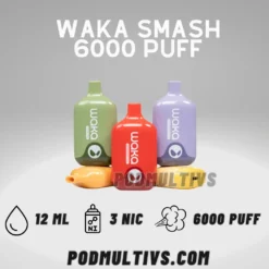 WAKA SMASH 6000 puffs