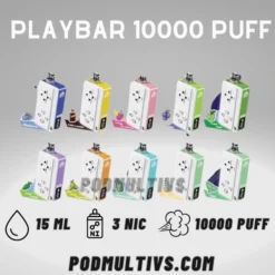 Playbar 10000 Puffs พอตใช้แล้วทิ้ง 10000 คำ