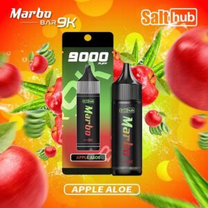Marbo Bar 9000 Puffs กลิ่น Apple Aloe