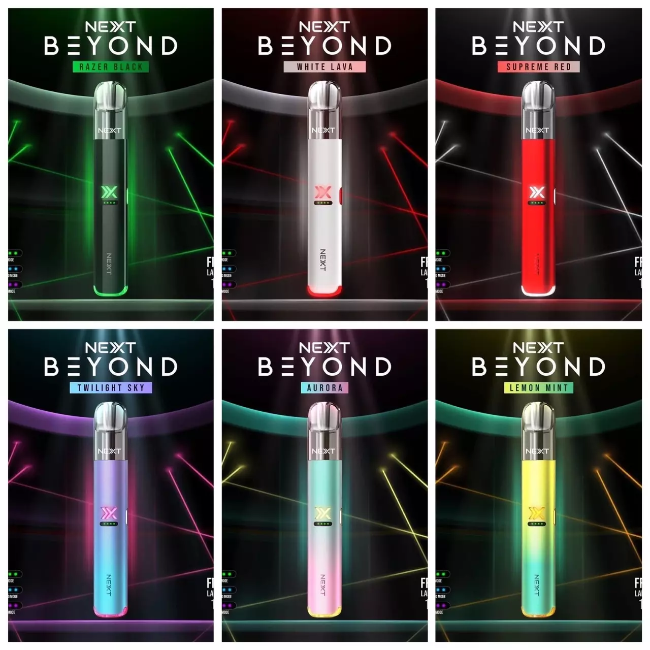 Next Pro 2 Beyond พอตเน็กโปร 2 ราคาถูก มีทั้งหมด 6 สี
