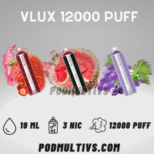 VLUX 12000 Puffs Disposable Pod