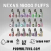 Nexas Booster 16000 Puffs ตัวใหม่ พอตใช้แล้วทิ้ง 16K