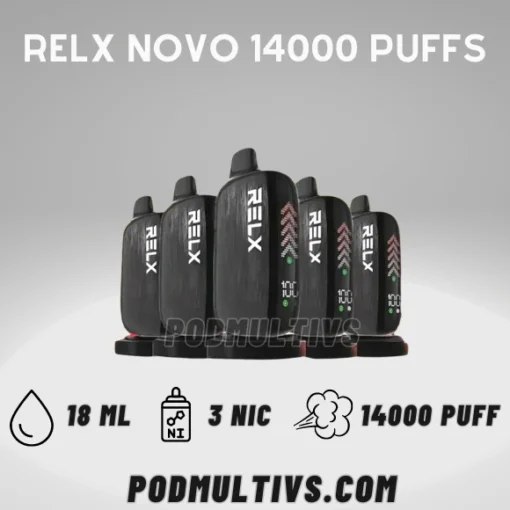 Relx Novo 14000 Puffs พอตใช้แล้วทิ้ง 14K