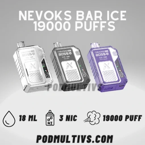 nevoks bar ice 19000 puffs 19k